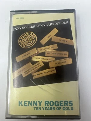 Kenny Rogers - Ten Years Of Gold,  Cassette Tape , Liberty Records , 1977 - Image 1 of 2