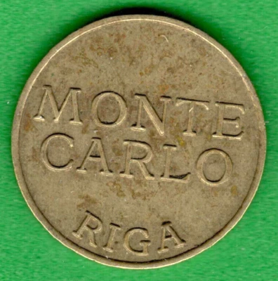 Latvia RIGA 1995 Casino Token 712 - Image 1 of 2