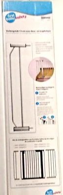 Reer Lilli Türschutzgitter/Treppenschutzgitter Verlängerung 13 cm in Silber - Bild 1 von 3