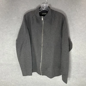 COS Sweatshirt Herren Relaxed Fit Full Zip anthrazit grau Gr. XL - Bild 1 von 11
