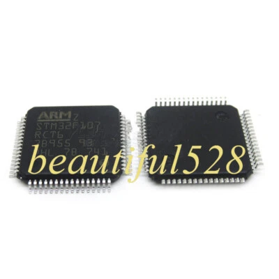 2pc STM32F107RCT6 Microcontroller LQFP64 Brand New Original ST - Image 1 of 4