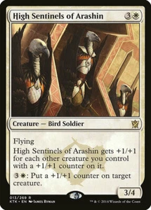High Sentinels of Arashin |MtG Magic Khans of Tarkir |Inglese |Near Mint-Mint NM - Foto 1 di 1