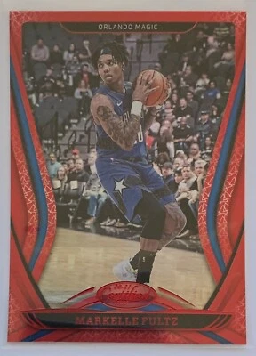 2021 CERTIFIED BASKETBALL MARKELLE FULTZ ORLANDO MAGIC #28 RED MIRROR FOIL MINT - Image 1 of 2