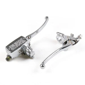 7/8" Motorcycle Handlebar Master Cylinder Hydraulic Brake Control & Clutch Lever - Picture 1 of 6