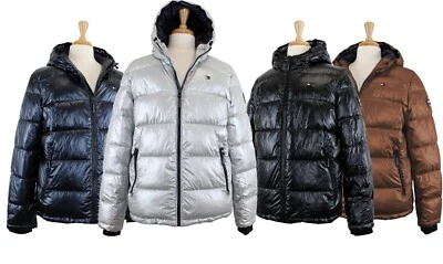 Tommy Hilfiger Men's Jacket Quilted Puffer Hooded Classic, Ultra Loft MSRP $250 - Image 1 of 4