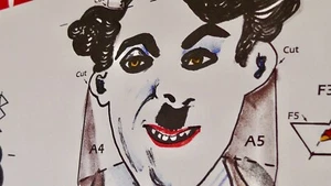 Red Grooms Charlie Chaplin - Pop Art Lithograph Poster (unframed) 1986 - Picture 1 of 16