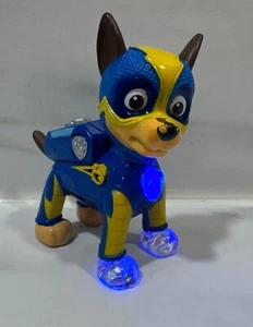 Spin Master Paw Patrol Mighty Pups Light Up Chase Figure Blue Tested - VHTF Toy - Picture 1 of 9