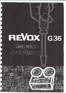 Revox G 36 service manual deutsch   Copy - Picture 1 of 1