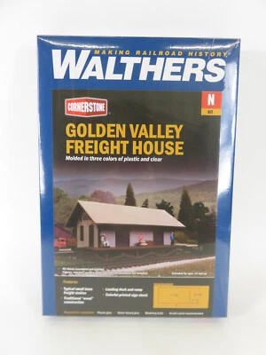 Kit de casa de carga Golden Valley escala N Walthers Cornerstone 933-3895 nuevo en caja Foto 1 de 4