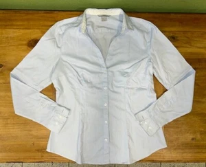 Taillierte Bluse, Hellblau, H&M, Gr. 42, neuwertiger Zustand! - Bild 1 von 1