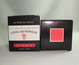ENCRE HERBIN  ECRITURE/DESSIN  CORAIL DES TROPIQUES   INK CALLIGRAPHY CORAL 30ml - Picture 1 of 1