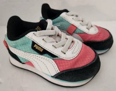 Puma Future Rider Primavera Con Cordones Infantes Niñas Tenis Zapatos Informales 5c Bonito Foto 1 de 4