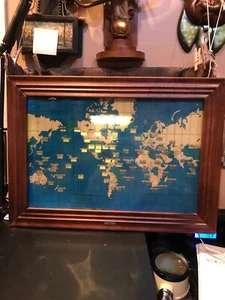 Vintage 1959 Howard Miller World Clock Model 612408&622339.The Light&Clock Works - Picture 1 of 12