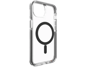ZAGG Piccadilly Snap Case For iPhone 15/14/13- Clear/Black (MagSafe) - Picture 1 of 4