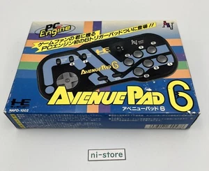 NEC PC Engine Avenue Pad 6 rapid-fire Genuine Controller Japan - New Sealed - Picture 1 of 12