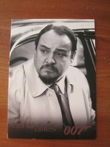 James Bond Dangerous Liaisons Allies #BA14 John Rhys-Davies - Pushkin 2006  ZJB3