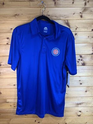 CAMISA POLO NUEVA CON ETIQUETAS Majestic Chicago Cubs Mediana M  Foto 1 de 4
