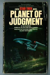STAR TREK Planet of Judgment by Joe Haldeman! Vintage 1977 First Print Bantam PB - Imagen 1 de 2