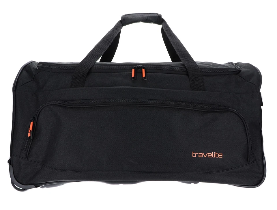 travelite Basics Fresh Wheeled Duffle Reisetasche Trolley Black schwarz - Bild 1 von 4