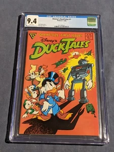 Disney's Duck Tales #1 CGC 9.4 1988 Gladstone Comic Daan Jippes Cover - Foto 1 di 4