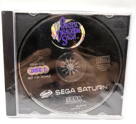 Sega Saturn Panzer Dragoon Saga Demo Disc PAL
