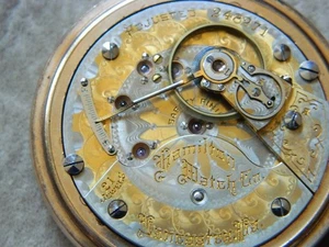 2-Tone Hamilton 940 with Great Color & Locomotive Case Runs Great ! - Picture 1 of 15