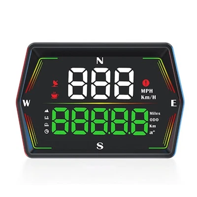 Car Speed Monitor with 3 5 Display Over Speed Warnings and Compact Design - Image 1 of 4