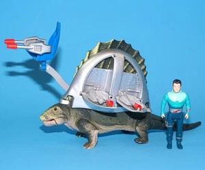 DINO RIDERS DIMETRODON & SHADO NEAR COMPLETE 1989 TYCO - Picture 1 of 7