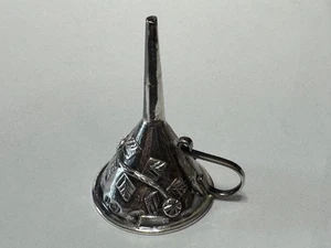 Vintage Taxco Mexico Sterling Silver Miniature Funnel - Picture 1 of 12