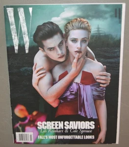 W magazine - Lili Reinhart & Cole Sprouse - 2019 - Picture 1 of 1