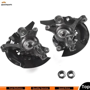 Pair Front Steering Knuckles+Wheel Hub Bearings for Toyota Camry 2004 2005 2006 - Bild 1 von 9