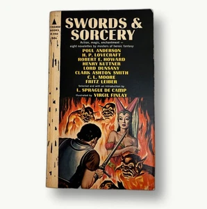 SWORDS & SORCERY Classic Fantasy Anthology Lovecraft Howard Leiber 1963 - Imagen 1 de 6