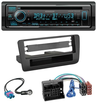 Kenwood MP3 Bluetooth DAB USB CD Autoradio für Audi A1 (ab 2012) - Bild 1 von 4