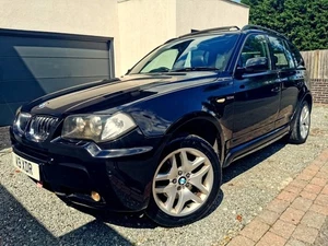 **HIGH SPEC** 2006 BMW X3 D MSPORT AUTO 30D 3.0 TURBO DIESEL BLACK 214 BHP - Picture 1 of 21