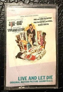 Live And Let Die - Original Motion Picture Soundtrack Cassette Tape James Bond - Picture 1 of 15