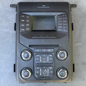 2013-2014 F-150 F150 Temperature Radio Control Panel Bezel DL3T-18A802-CD3JA6 - Foto 1 di 6