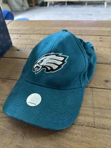 NFL Philadelphia Eagles Velour Light Up Logo Adjustable Back Hat Cap Adult - Picture 1 of 6