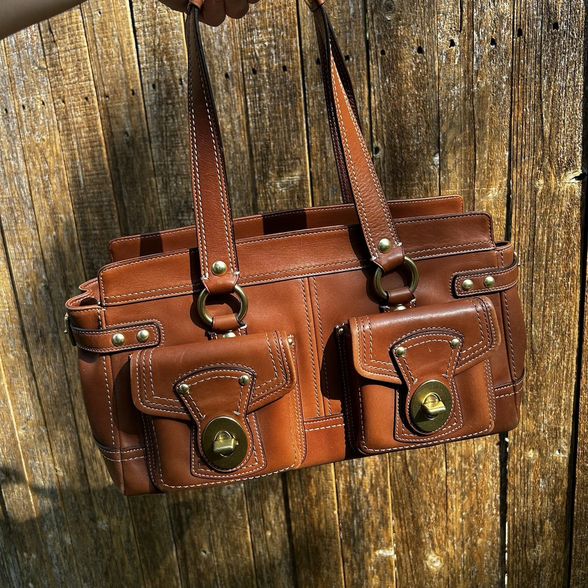 バッグ Coach brown Legacy Shoulder Bag Coach Legacy Shoulder Bag Brown Bags & Handbags for Women for sale