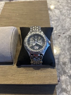 Fossil Blue Men Watch 42mm Stainless Day Date Moonphase BQ-8777 New Battery 7.5" - Image 1 of 4