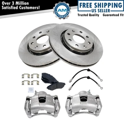 Front Brake Pad & Rotor Kit For 2004-2011 Chevrolet Aveo Aveo5 2009 Pontiac G3 - Image 1 of 4