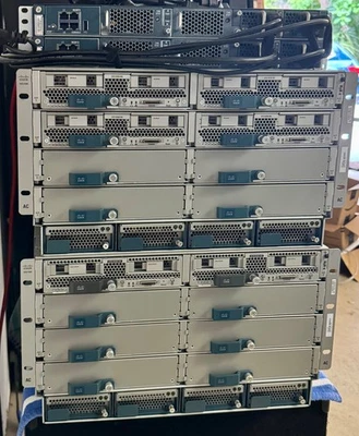 Cisco UCS 5108 + 2x B200 M5 6126/256GB + 2x 6248UP + IOM 2208XP - Recogida local Foto 1 de 4