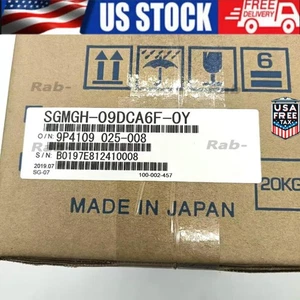 NUEVO En Caja Yaskawa SGMGH-09DCA6F-OY SGMGH-09DCA6F-0Y Servomotor de CA - Imagen 1 de 11