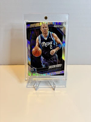 2024-25 Panini Prizm Black Legends Jason Kidd Skewed Prizm/249 #285 Mavericks  Foto 1 de 2