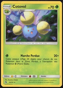 Carte Pokémon Cotovol 14/214 Holo Tonnerre Perdu Français - Imagen 1 de 2