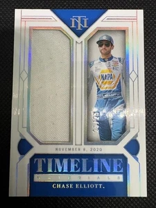 2024 Panini National Treasures Timeline Materials Holo Silver Chase Elliott /25 - Foto 1 di 2