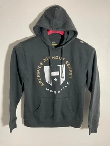 Nuevo Sacrifice Without Regret Hosstile Sudadera con Capucha Para Hombres S Negro Gráfico Pullover - Imagen 1 de 3