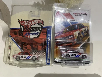 Hot Wheels Bre Rlc Datsun 510 Bluebird Vhtf Clean Card - Image 1 of 2