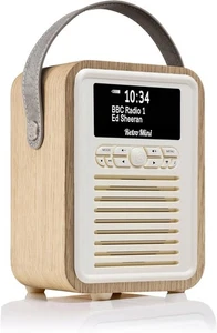 Tragbares DAB Radio mit Bluetooth-Lautsprecherein, DAB+Radio Alarm Wecker - Bild 1 von 7