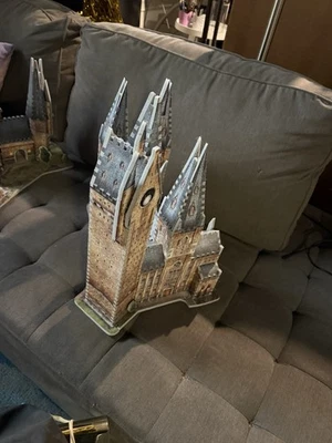 Harry Potter Castillo Hogwarts Torre de Astronomía Rompecabezas 3d 800 Piezas Wrebbit Foto 1 de 4