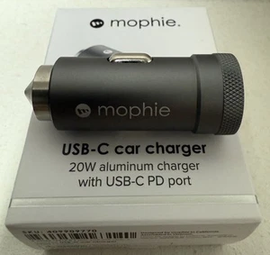Mophie USB-C 20W car charger - Apple Store Exclusive - Photo 1 sur 5